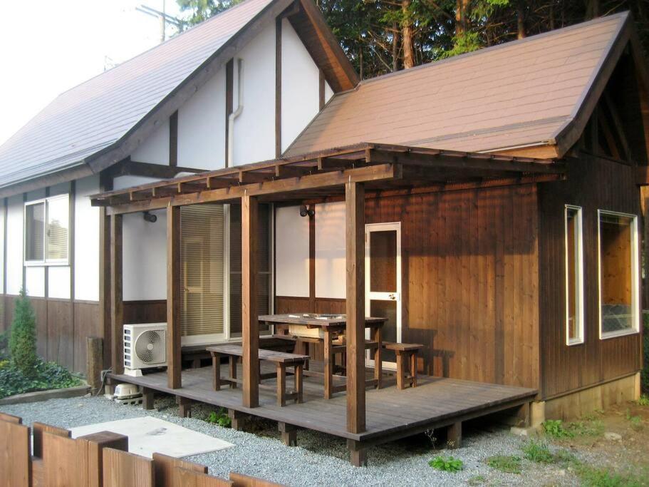 天然温泉！古民家風の貸切り一軒家 【白山リバーサイドコテージ 】2-120号棟 Vila Tsu Exterior foto